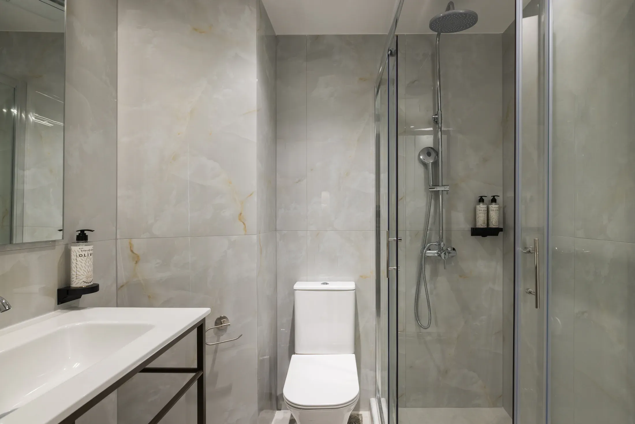 Private bathroom with walk-in shower